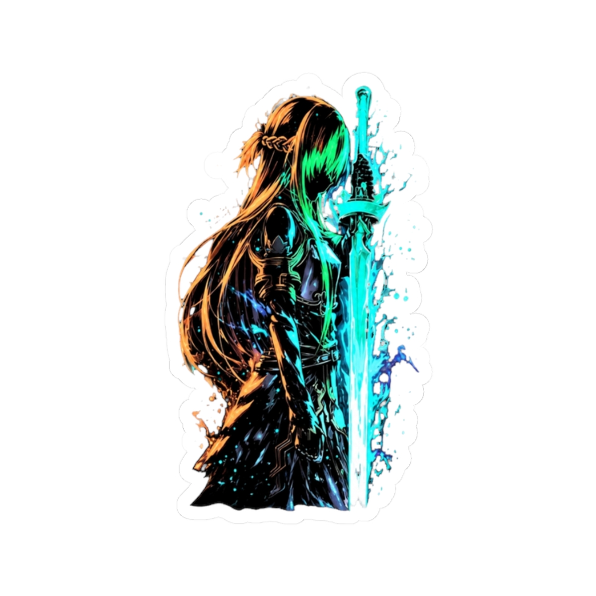 asuna - sword art online Sticker - alternate angle 3, merchandise
