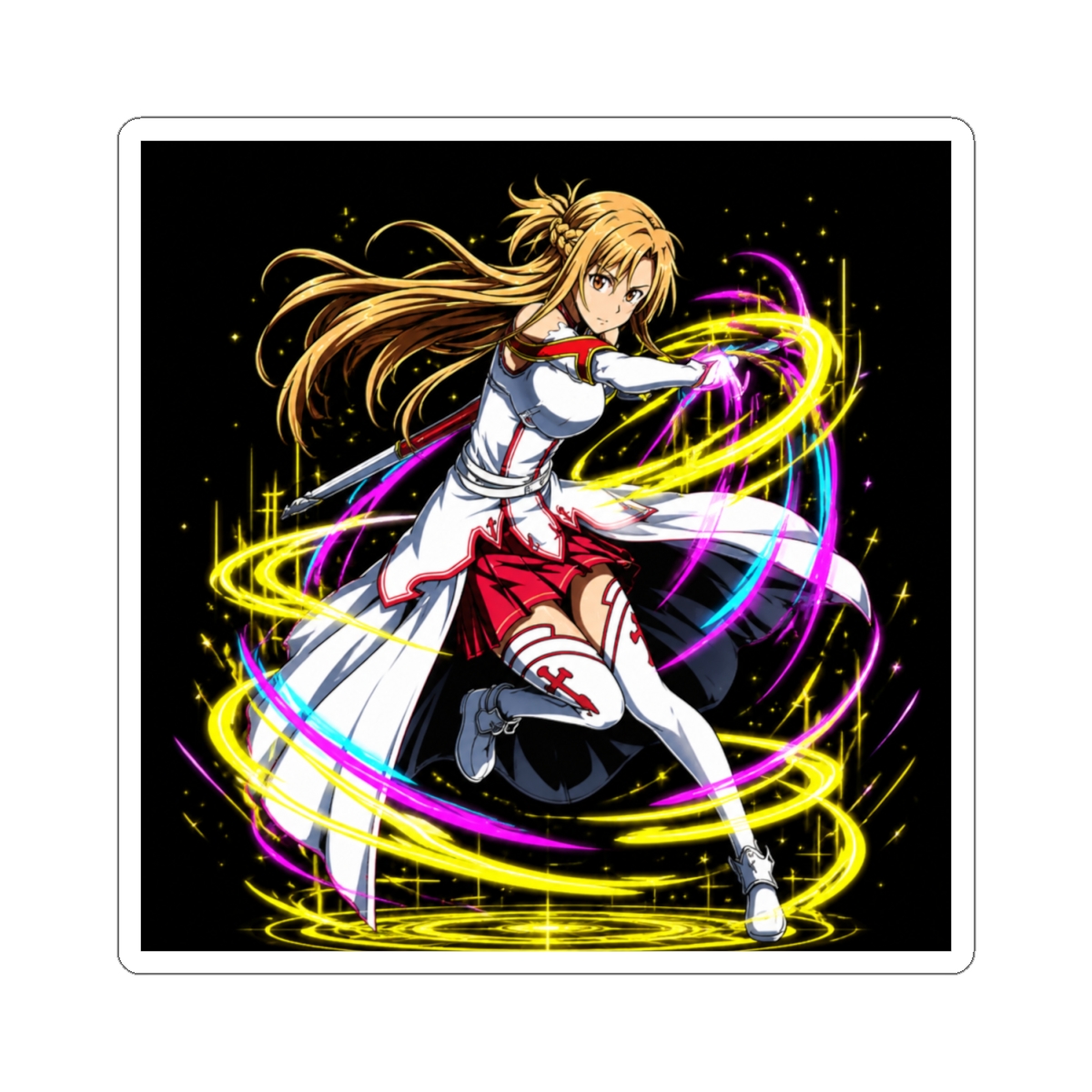 asuna - sword art online Sticker - alternate angle 1, merchandise