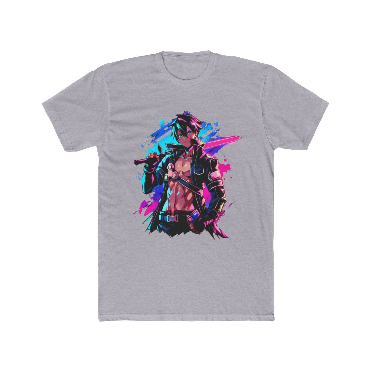 sword art online - kirito T Shirt - alternate angle 5, merchandise