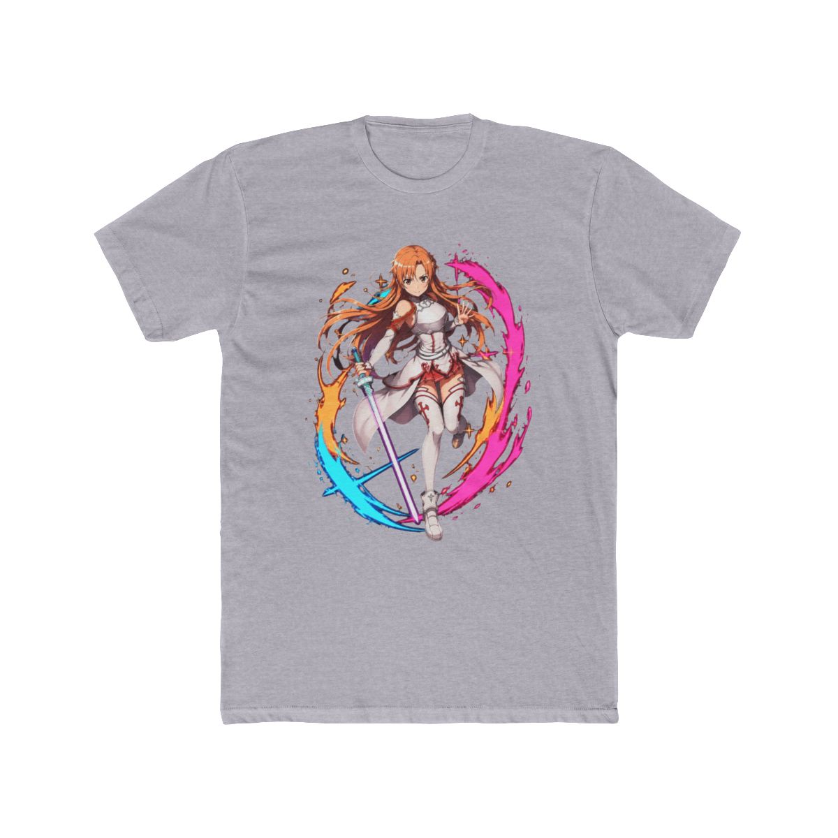 asuna yuuki - Sword Art Online T Shirt - alternate angle 5, merchandise