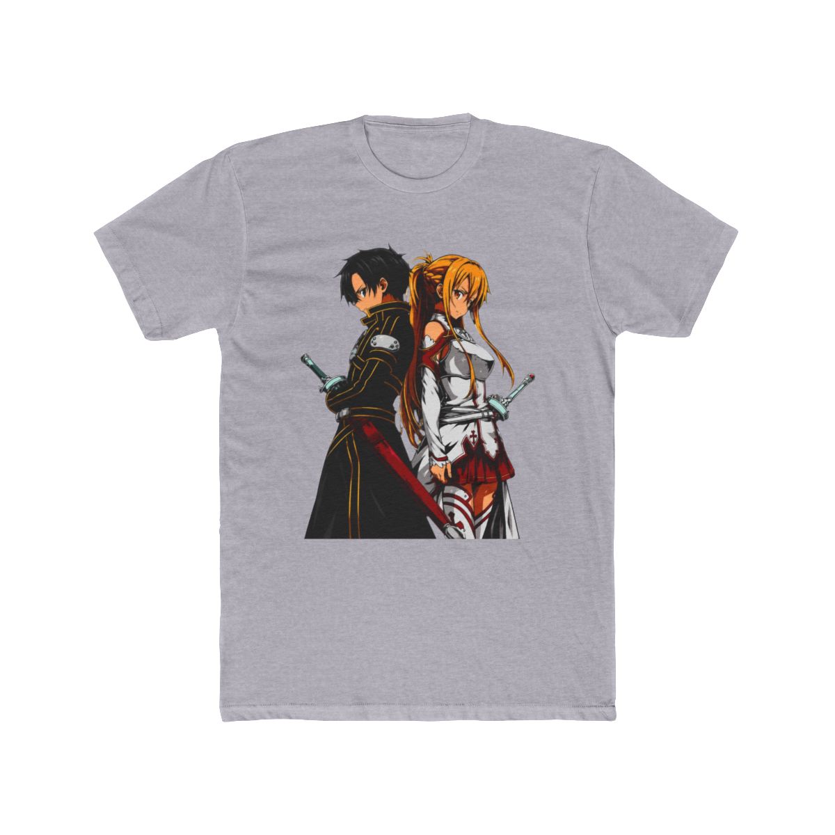 kirito and asuna T Shirt | Sword Art Online - alternate angle 5, merchandise