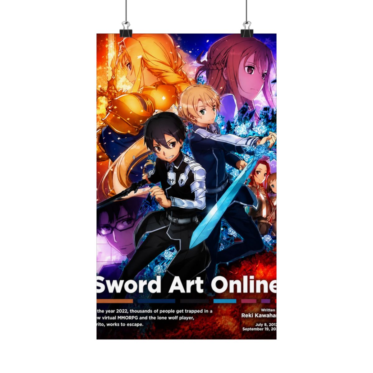 Minimalist Sword Art Online Poster - alternate angle 2, merchandise