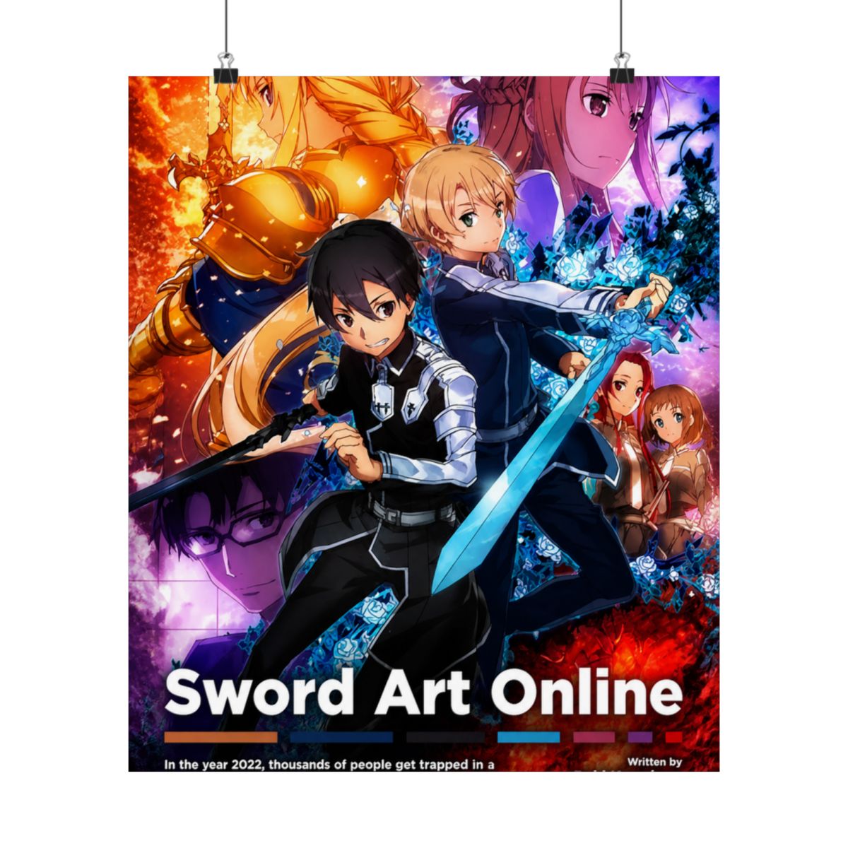 Minimalist Sword Art Online Poster - alternate angle 4, merchandise