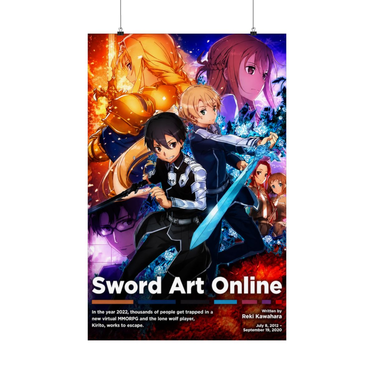 Minimalist Sword Art Online Poster - alternate angle 3, merchandise