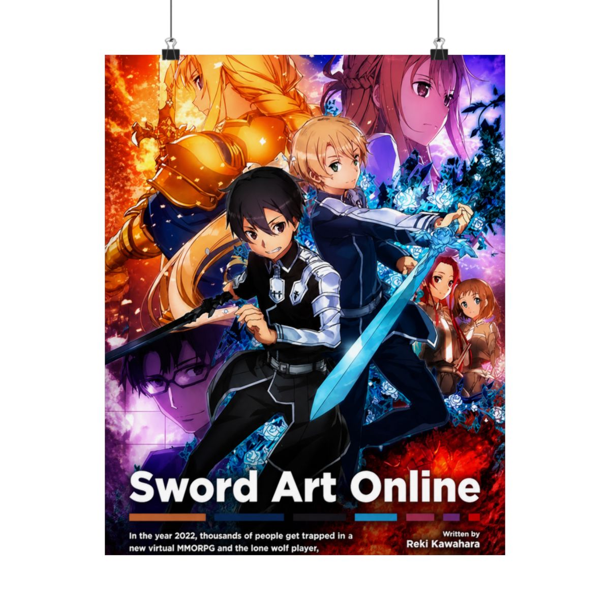Minimalist Sword Art Online Poster - alternate angle 5, merchandise
