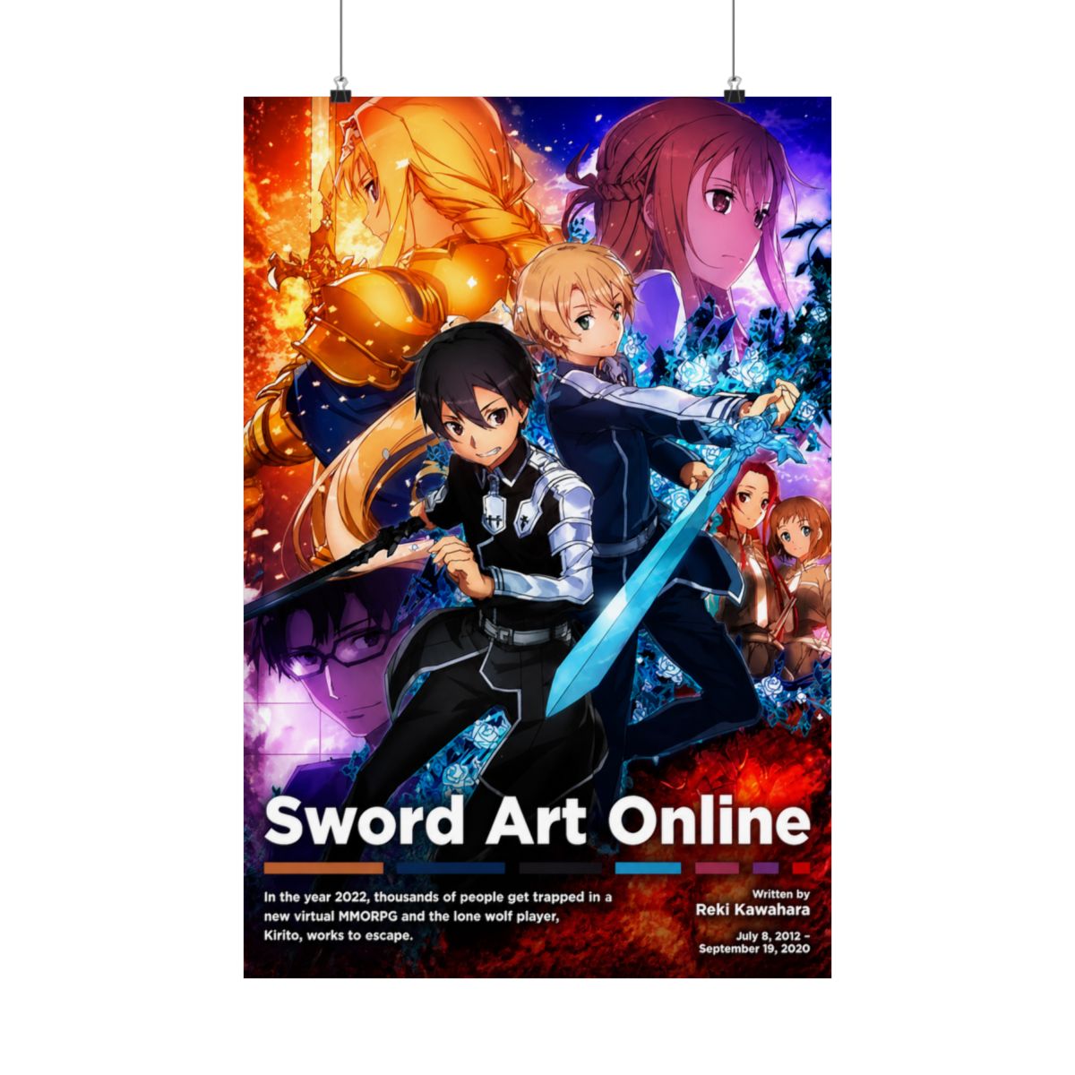 Minimalist Sword Art Online Poster