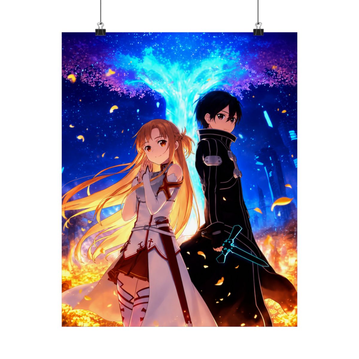 Asuna And Kirito | Sword Art Online - alternate angle 1, merchandise