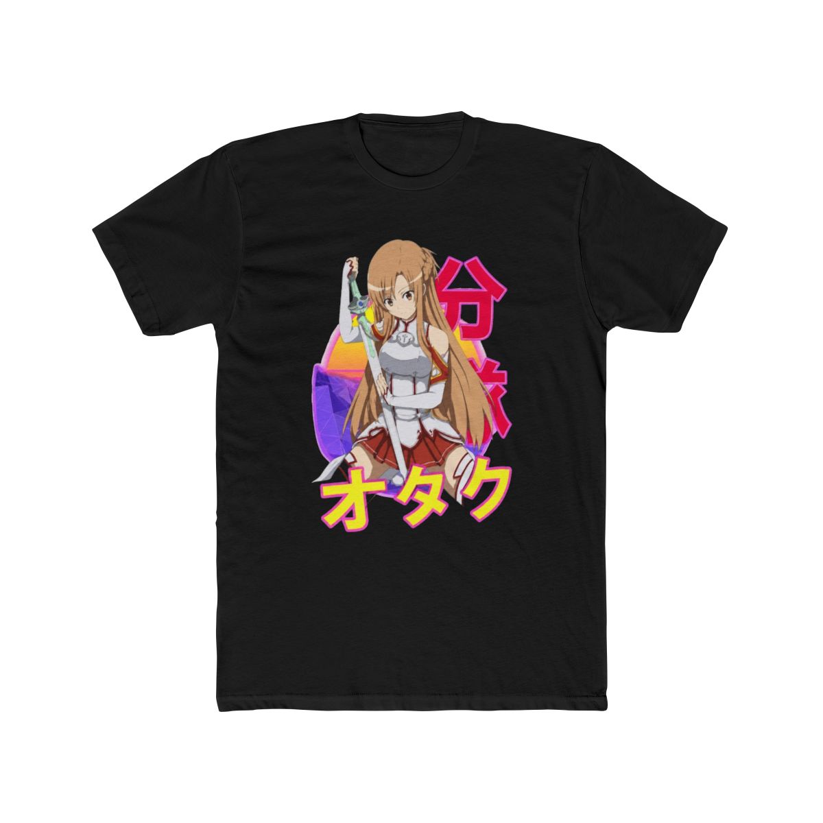 Asuna Yuuki Retro Sunset Design | Sword Art Online