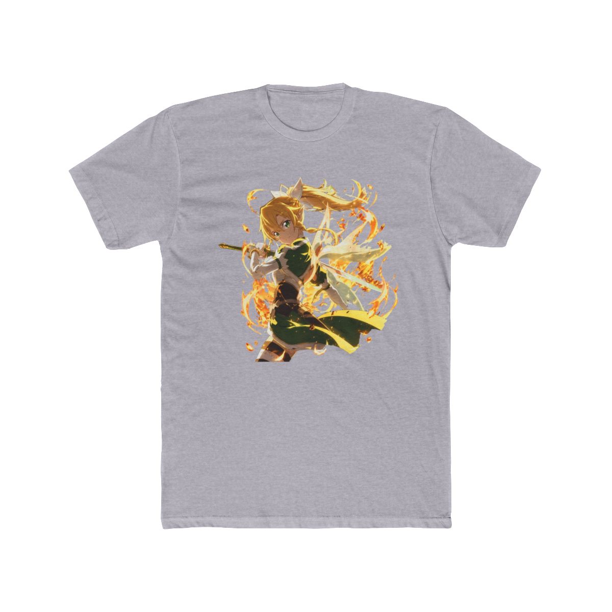Leafa Sword Art Online Anime Girl Waifu Fire Fantasy Action Scene - alternate angle 3, merchandise