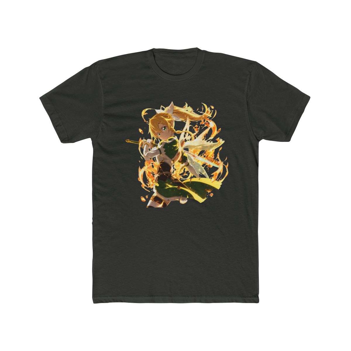 Leafa Sword Art Online Anime Girl Waifu Fire Fantasy Action Scene - alternate angle 5, merchandise