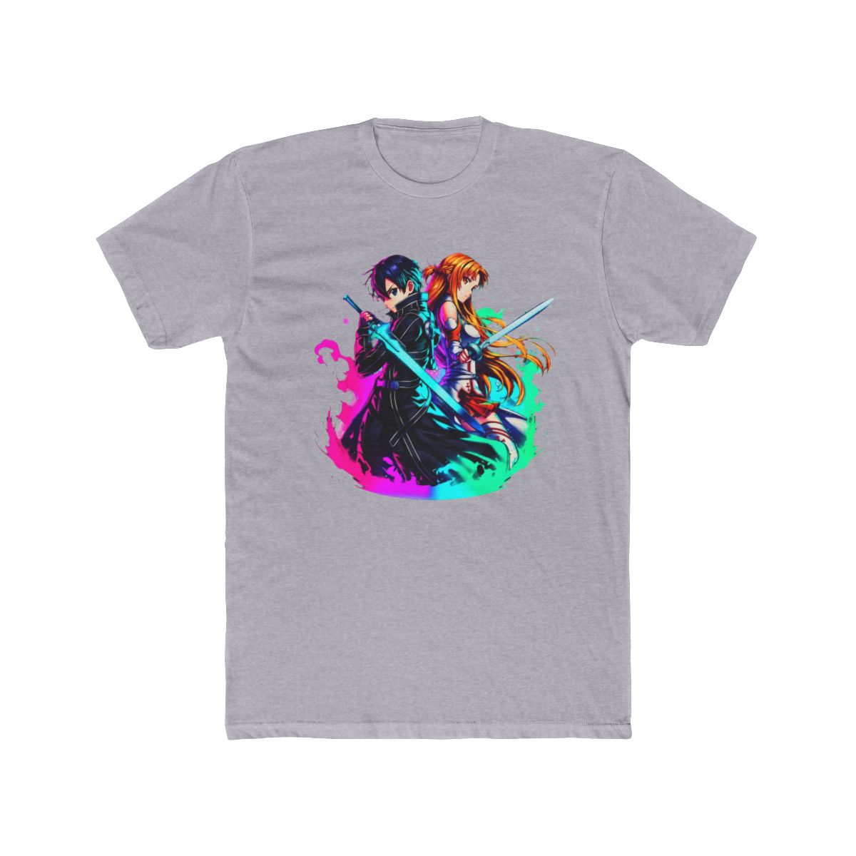 Kirito And Asuna Sword Art Online Duo T Shirt - alternate angle 5, merchandise
