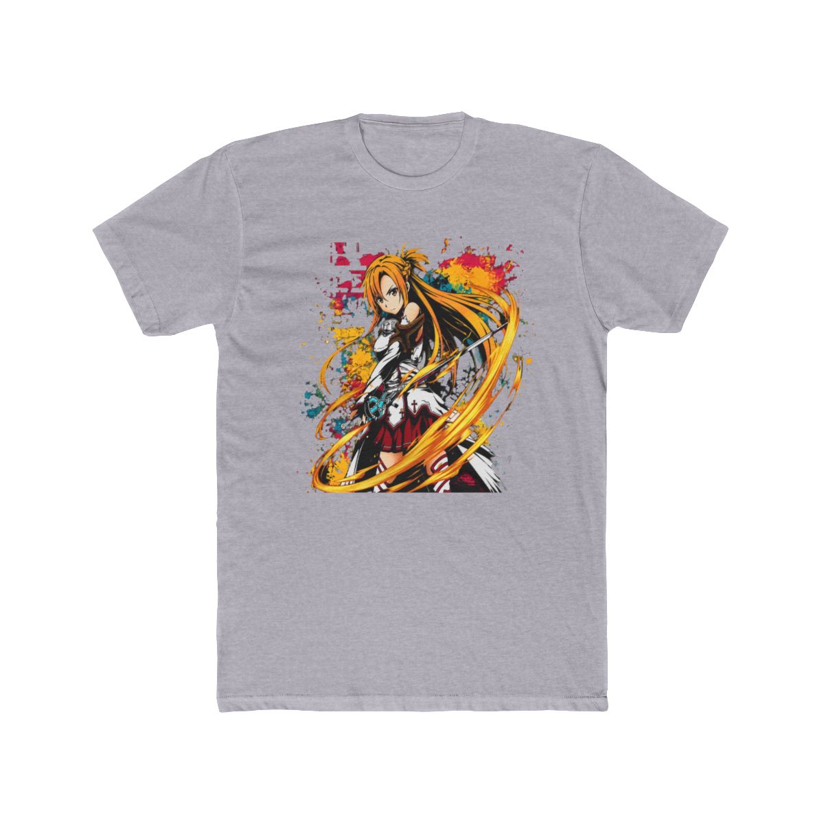 Asuna Yuuki Sword Art Online Anime T Shirt - alternate angle 5, merchandise