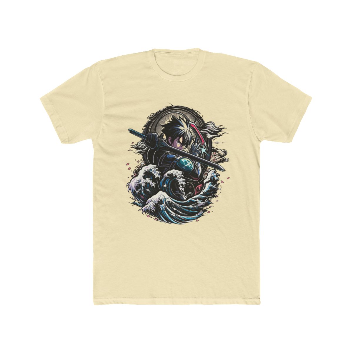 Kirito Samurai Sword Art Online Ukiyo-e T Shirt