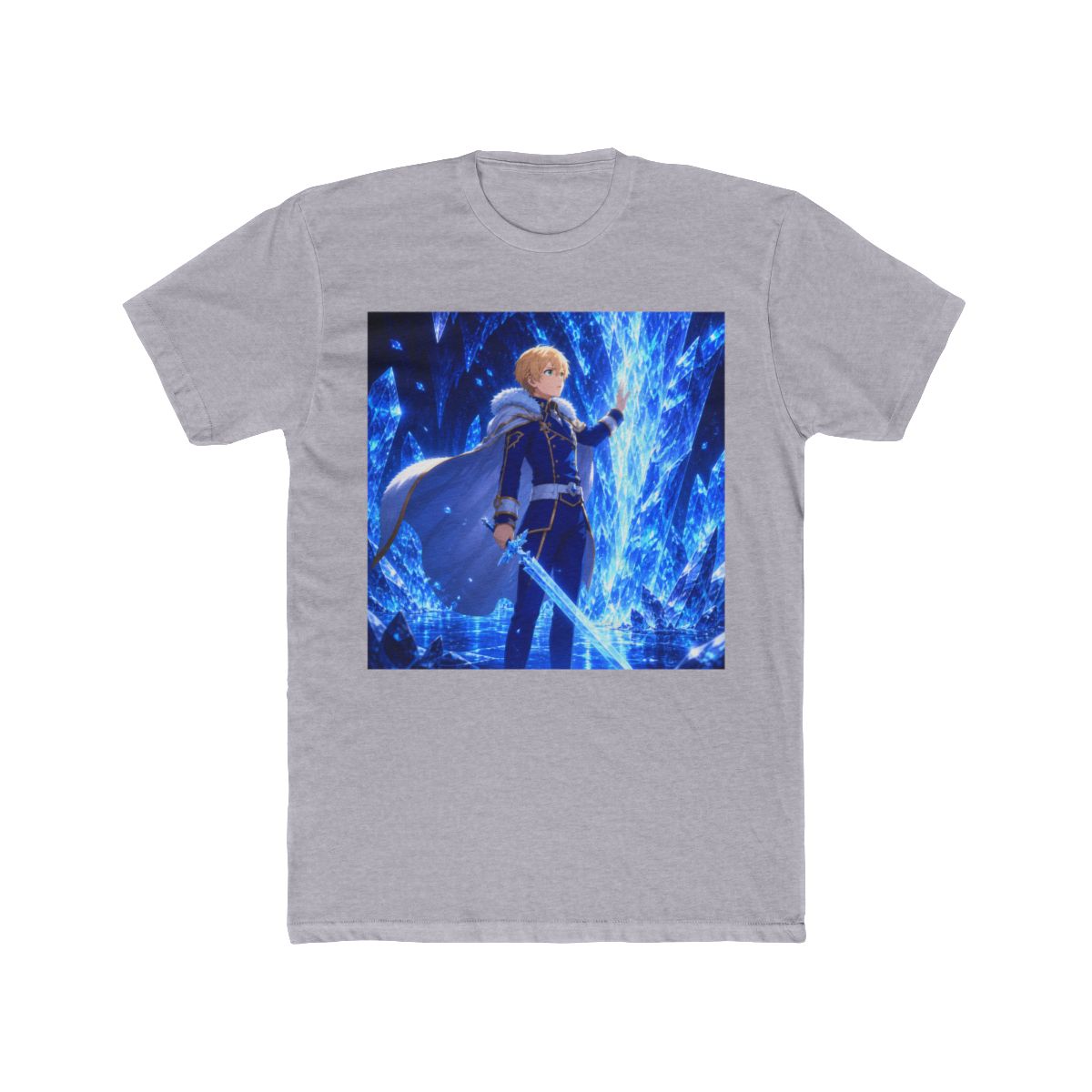 Eugeo Sword Art Online Crystal Cavern Frozen Wonder T Shirt - alternate angle 5, merchandise