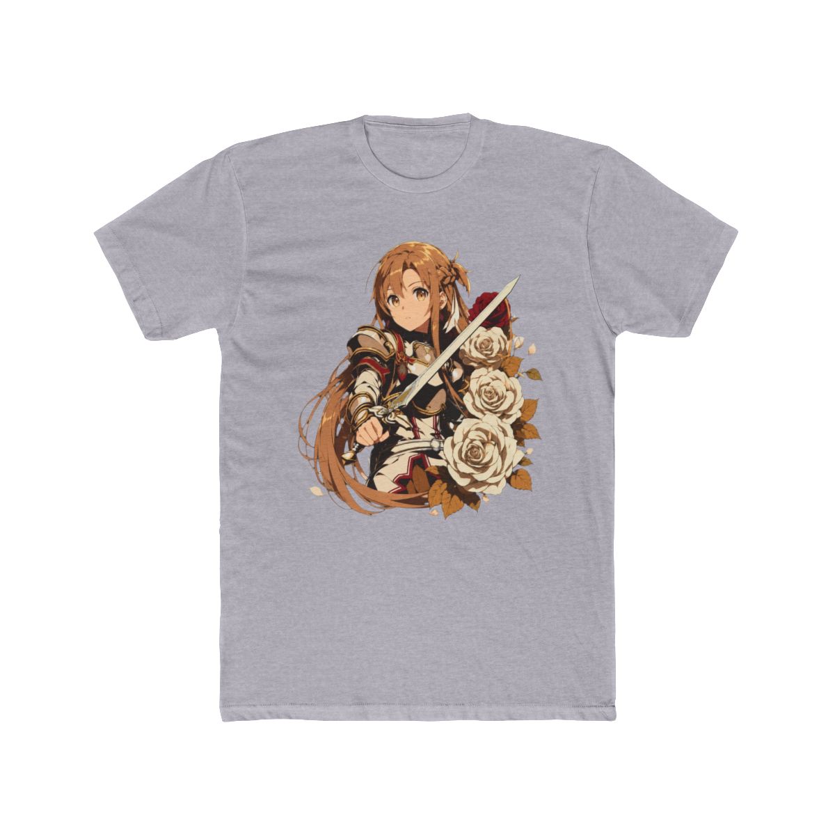 Anime Asuna Knight Sword Art Online T Shirt - alternate angle 5, merchandise