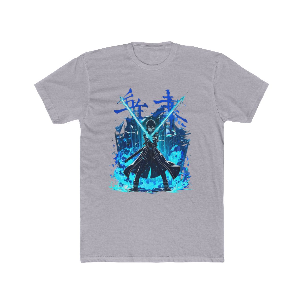 Kirito Heroic Stance Sword Art Online T Shirt - alternate angle 5, merchandise