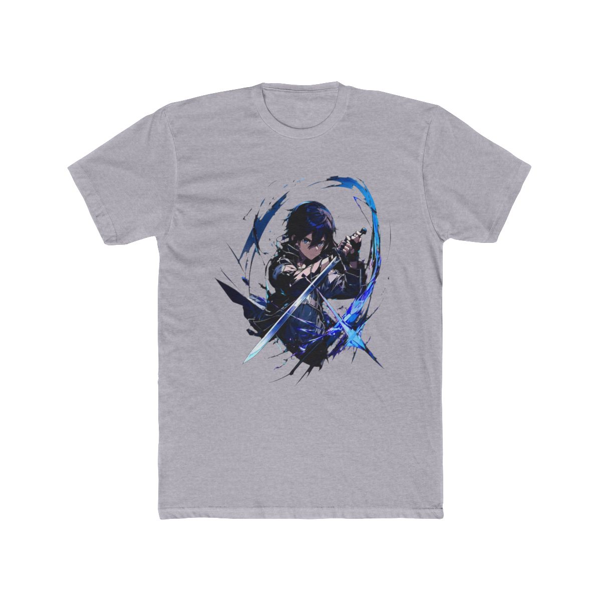 Kirito Dual Blades Sword Art Online T Shirt - alternate angle 5, merchandise
