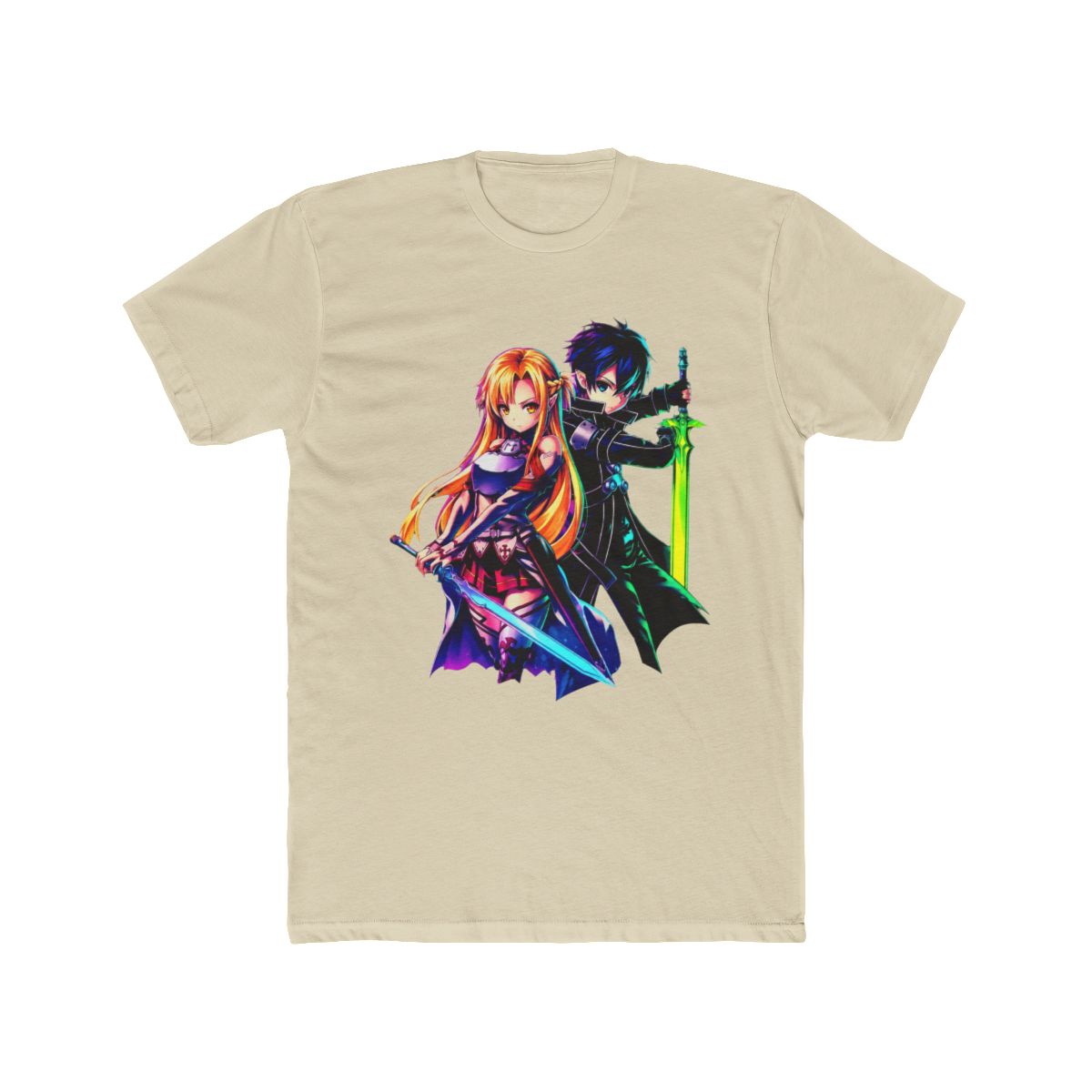 Kirito And Asuna Chibi Art T Shirt | Sword Art Online