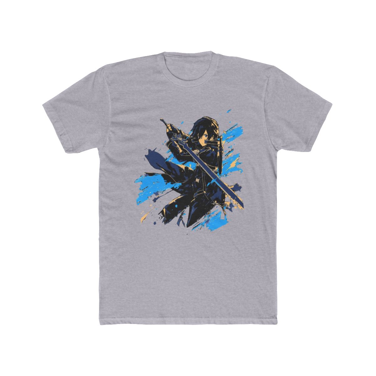 Kirito Sword Art Online Art T Shirt - alternate angle 5, merchandise